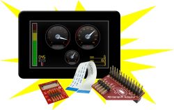 4D SYSTEMS gen4-uLCD-50D-CLB-SB-PI