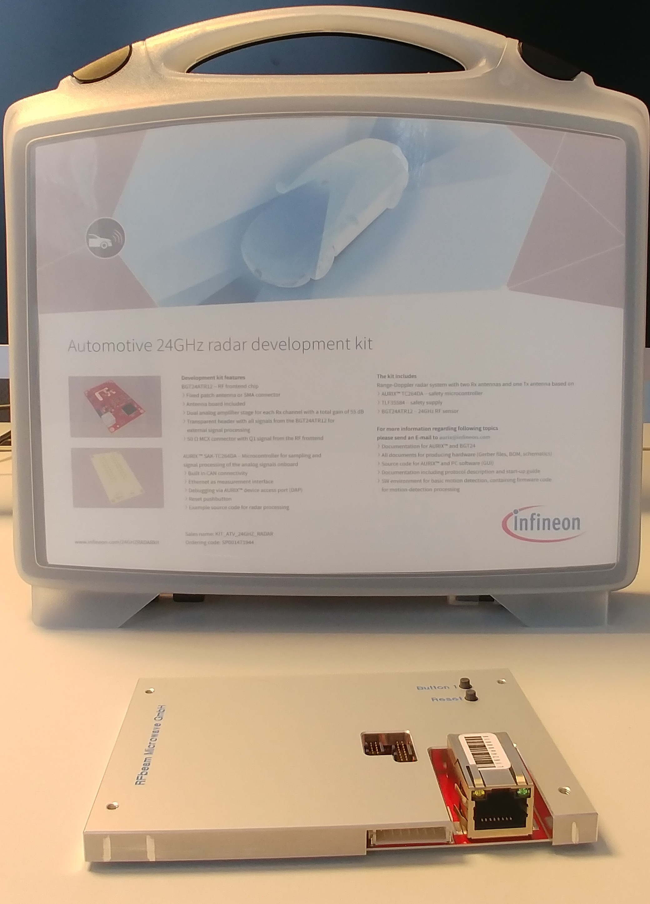 INFINEON KIT_ATV_24GHZ_RADAR