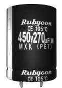 RUBYCON 450MXK120MEFCSN22X25