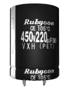 RUBYCON 450VXH180MEFCSN25X30