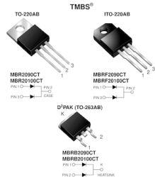 VISHAY MBRB20100CT-E3/8W